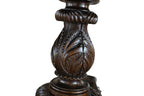 Antique William IV Style Brass-Inlaid Pedestal Center Table, Early 19th Century