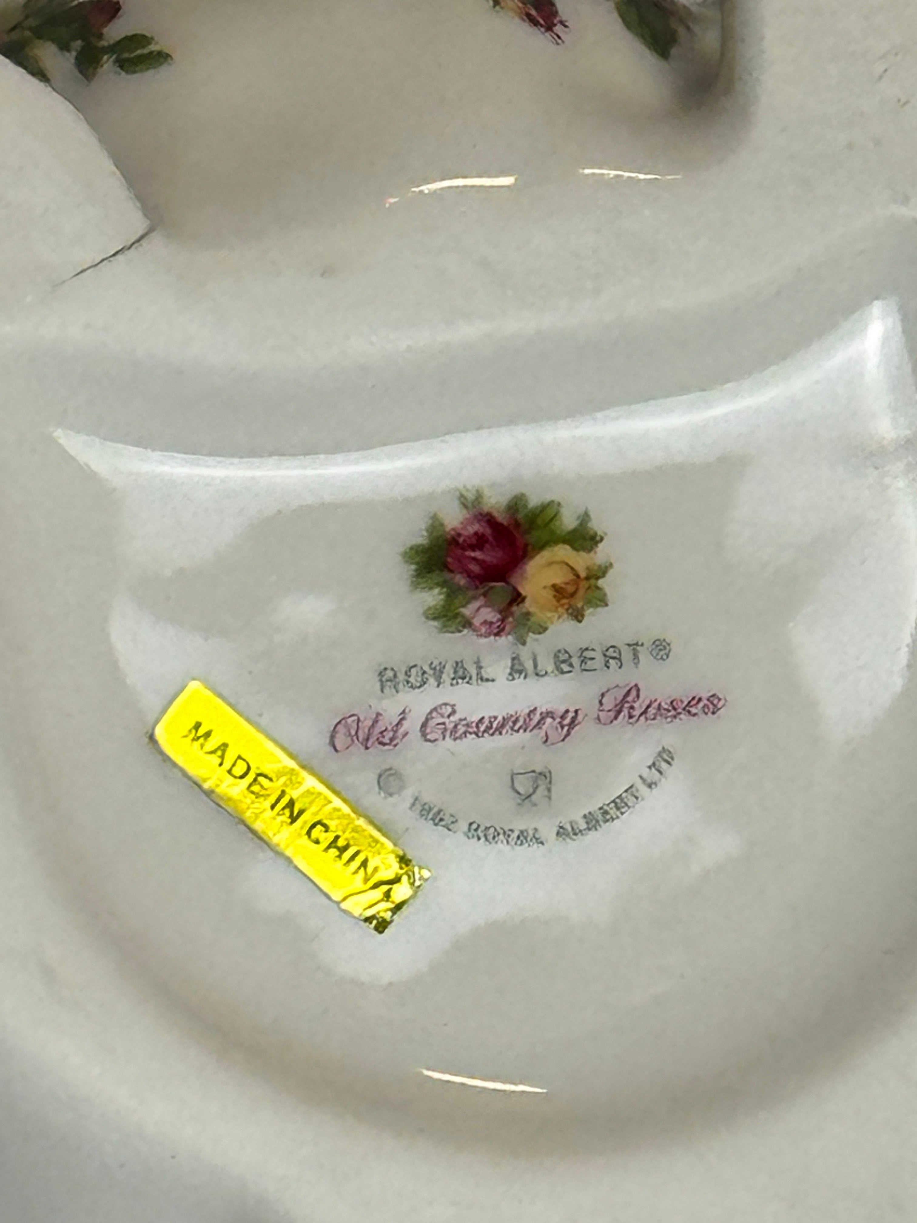 Royal Albert Old Country Roses Easter Bunny Teapot, c. 2010
