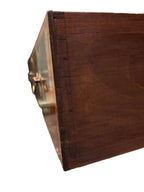 Antique English Georgian Mahogany Bureau Bookcase with Astragal Glass Doors, Late 18th Century