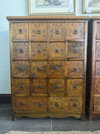 Antique 19th Century Chinese Herbal Apothecary/Medicine Cabinet