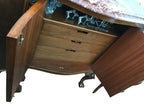 Traditional Italian Rosso Laguna Marble Top Buffet/Sideboard/Credenza, c. 1990s