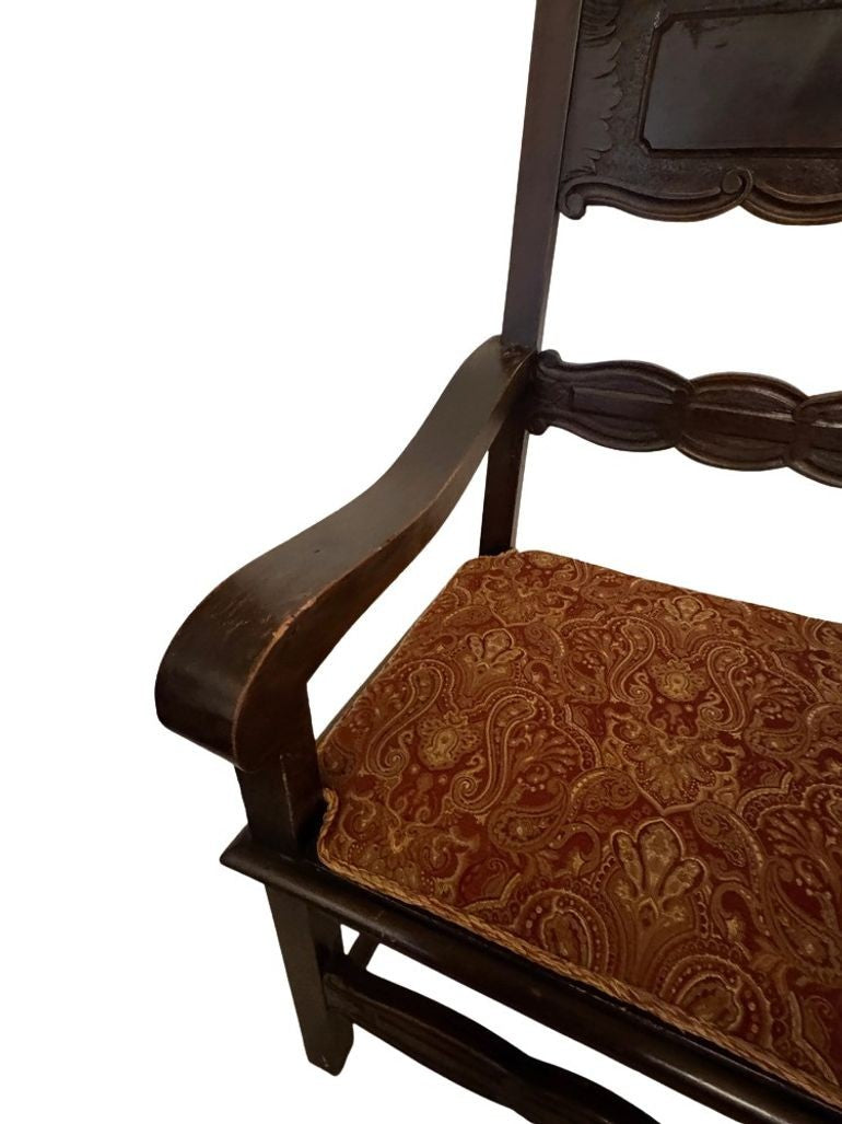 Vintage Italian Throne Chair