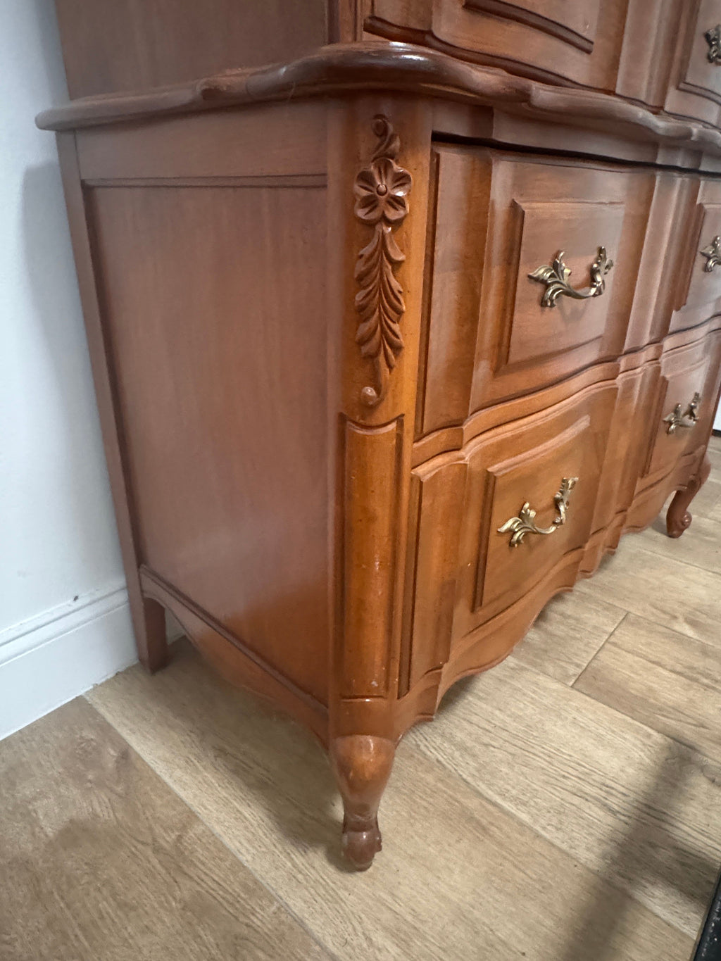 Broyhill French Provincial Tallboy Dresser Chest of Drawers, c. 1960s–1970s