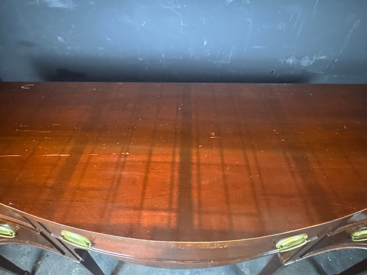 Vintage Federal Hepplewhite Style Credenza Sideboard Buffet, c. 1900s