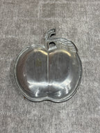 Vintage Pewter Apple Serving Tray