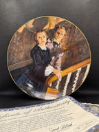 Vintage Gone with the Wind Commemorative Plates with COA - Limited Edition Golden Anniversary Series - by WS George Fine China