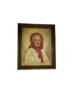The Contented Man and Old Woman of Capri by P. Martini - Sold as a Set