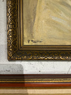 The Contented Man and Old Woman of Capri by P. Martini - Sold as a Set