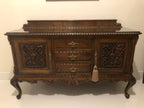 Antique solid wood buffet/sideboard