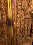 Bargueno Toledano - Carved Antique Secretaire Desk