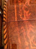 Traditional Lacquered Italian Dining Table Set