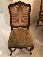 Traditional Lacquered Italian Dining Table Set