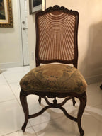 Traditional Lacquered Italian Dining Table Set