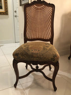 Traditional Lacquered Italian Dining Table Set