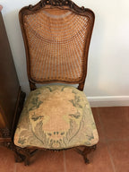 Traditional Lacquered Italian Dining Table Set