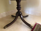 Antique Traditional Mahogany Drum Table