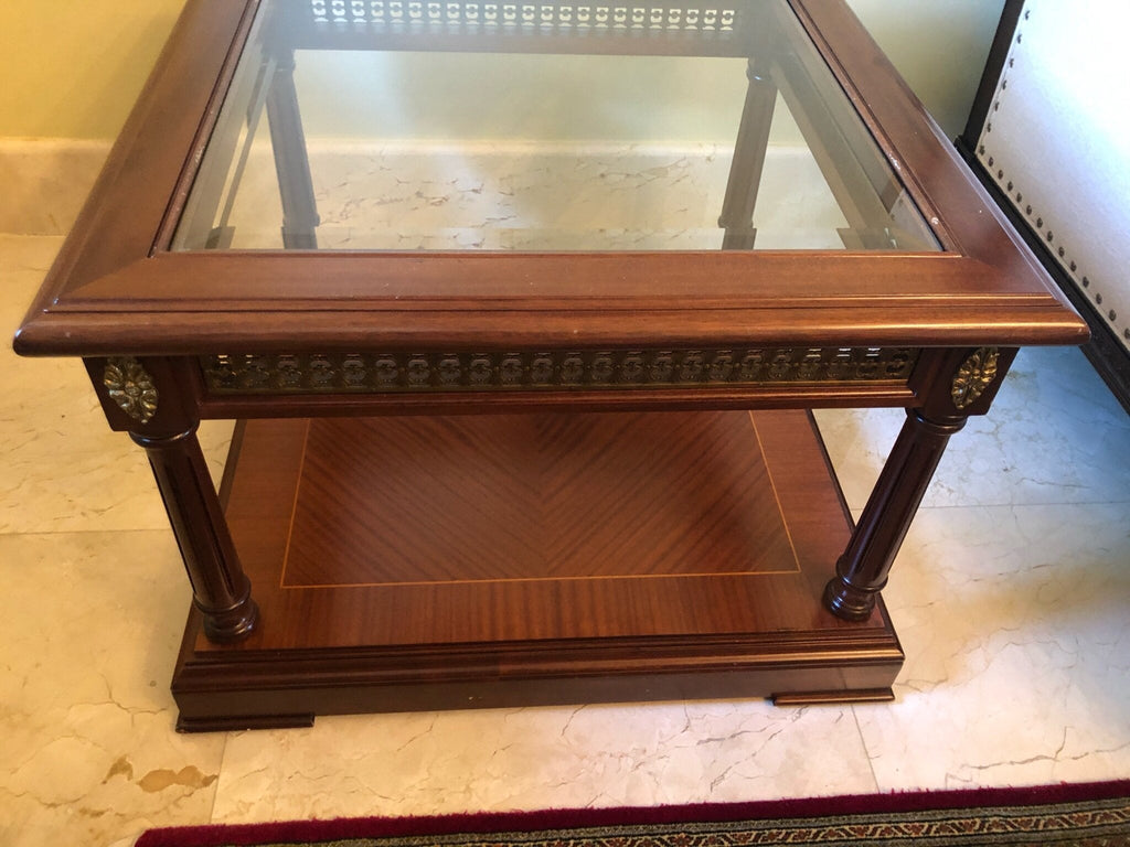 Vintage Portuguese Mahogany Side Table