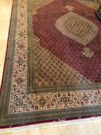 Iranian Silk/Wool Rug 10x14’