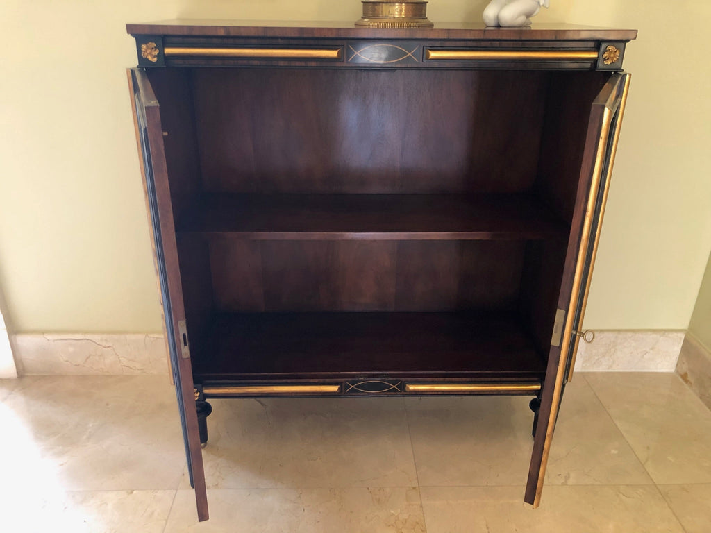 Contemporary Mirrored Regency Cabinet by Modern History