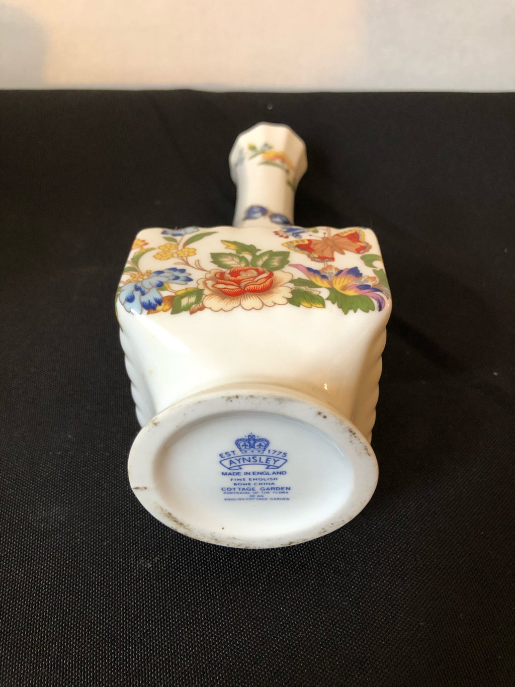 Aynsley Cottage Garden Fine English Bone China Vase