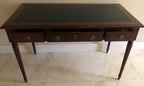 Antique English Regency Mahogany Leather Writing desk