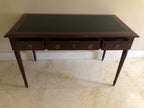 Antique English Regency Mahogany Leather Writing desk
