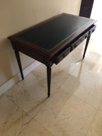 Antique English Regency Mahogany Leather Writing desk
