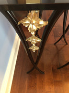 Christopher Guy Nesting Tables With Camelia Petal Detailing - Set of 3