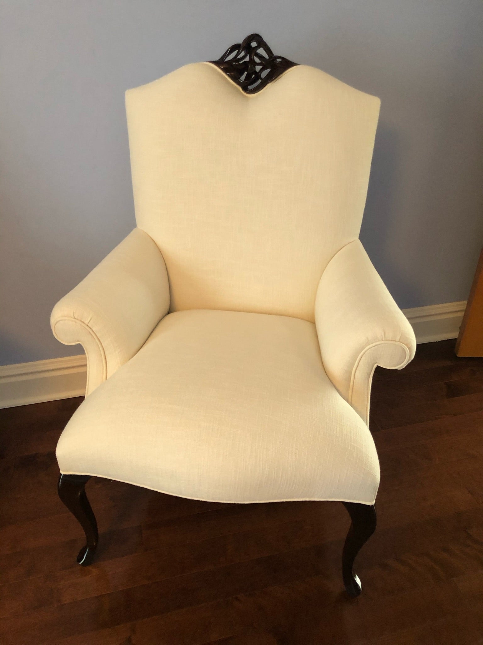 Christopher Guy Valentina Occasional White Chairs - Set of Two