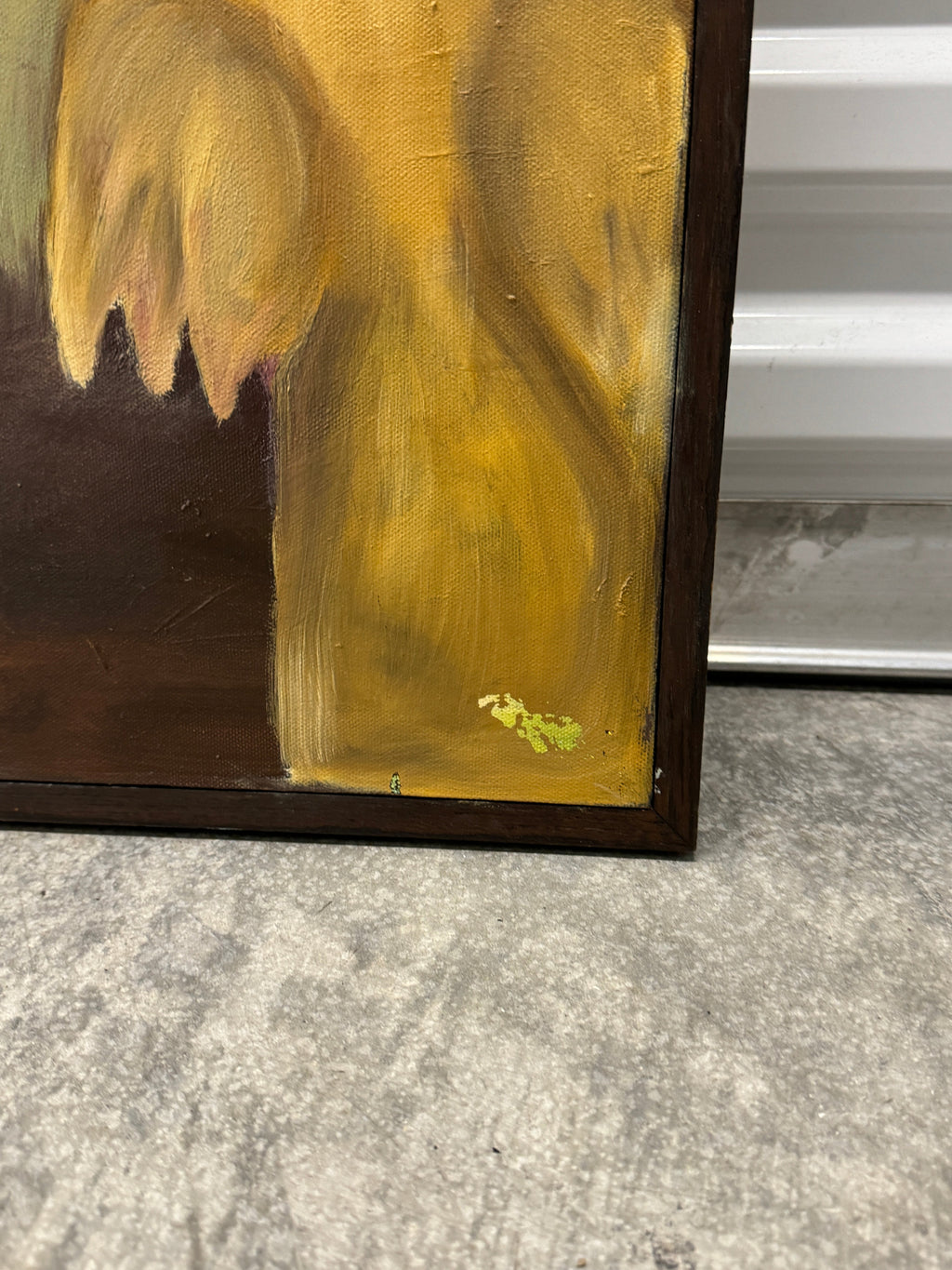 Mother with Children, Original Oil on Canvas by Youngsook Park, Singapore