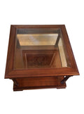 Vintage Portuguese Mahogany Side Table