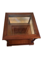 Vintage Portuguese Mahogany Side Table