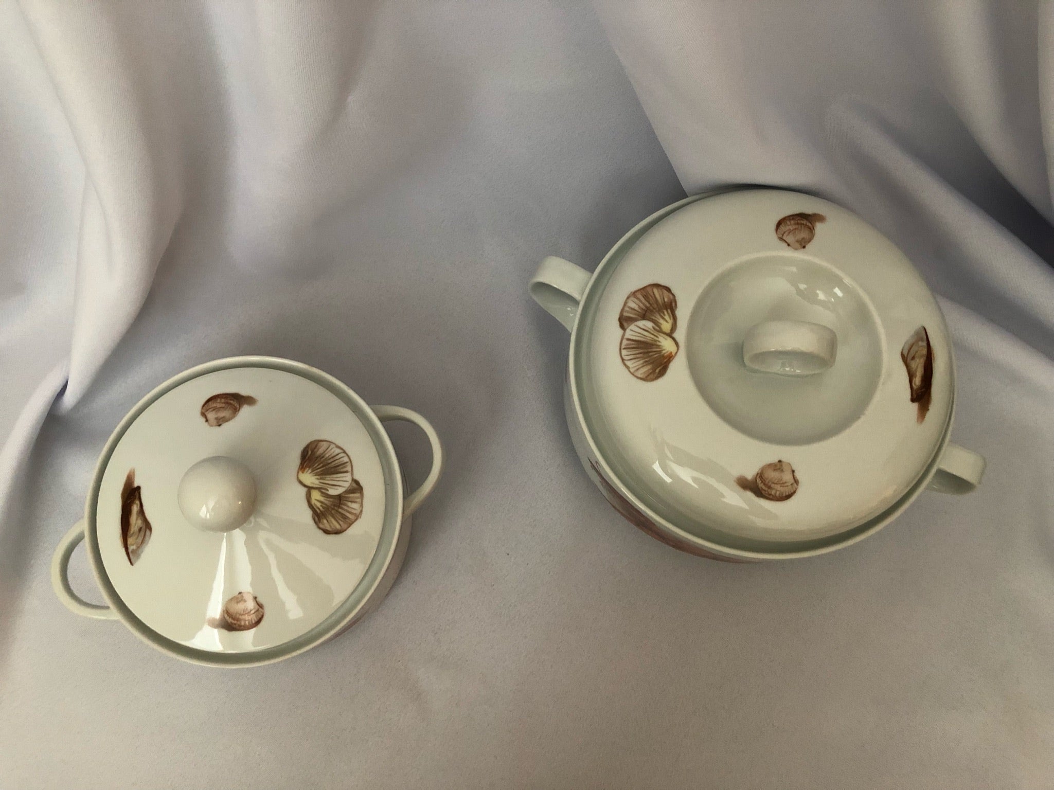 Vintage Kuba Bavarian Porcelain Lobster Dinnerware Set