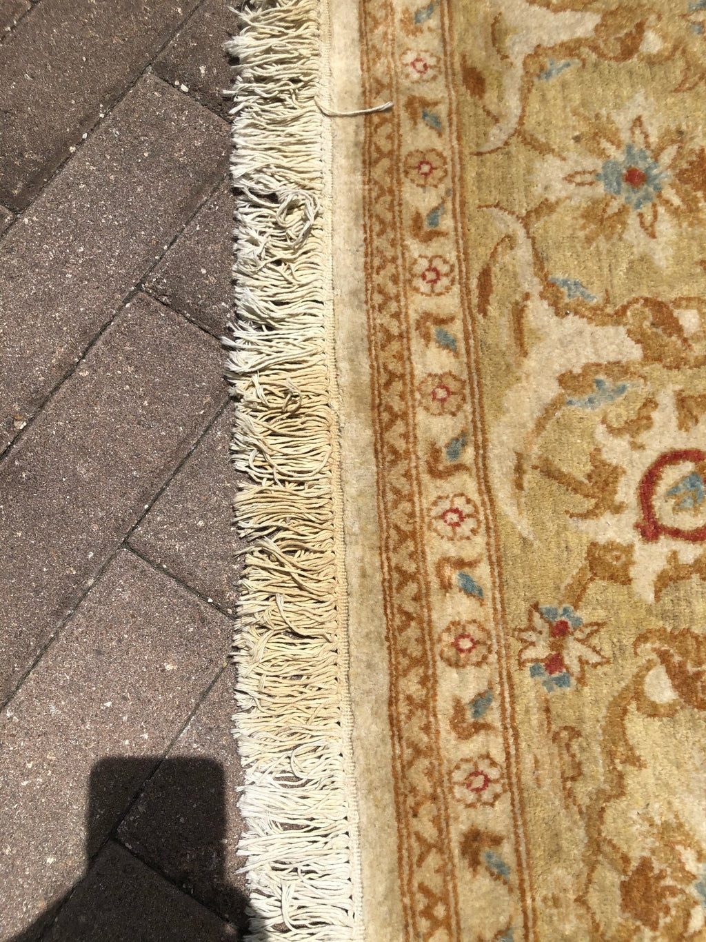 Karastan Genuine Hand Woven Wool Oriental Rug 6' x 9’