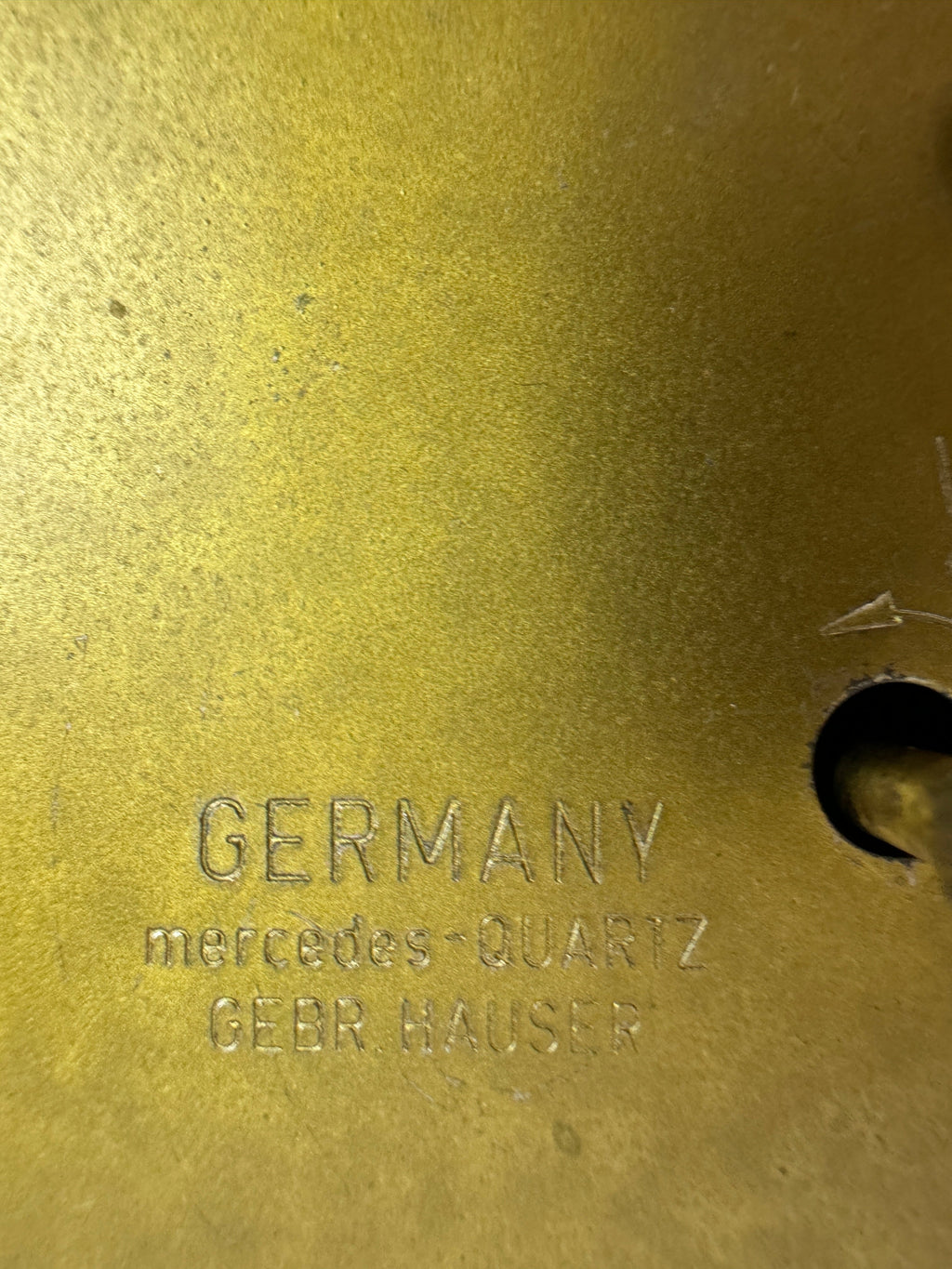 Delft Dial Clock - Blue & White Clock for Mantelpiece or Shelf