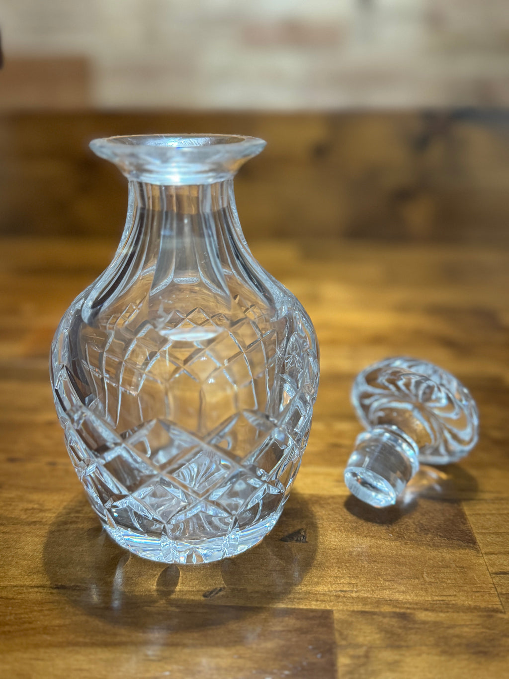 Vintage Cartier Tudor Crystal Decanter Set