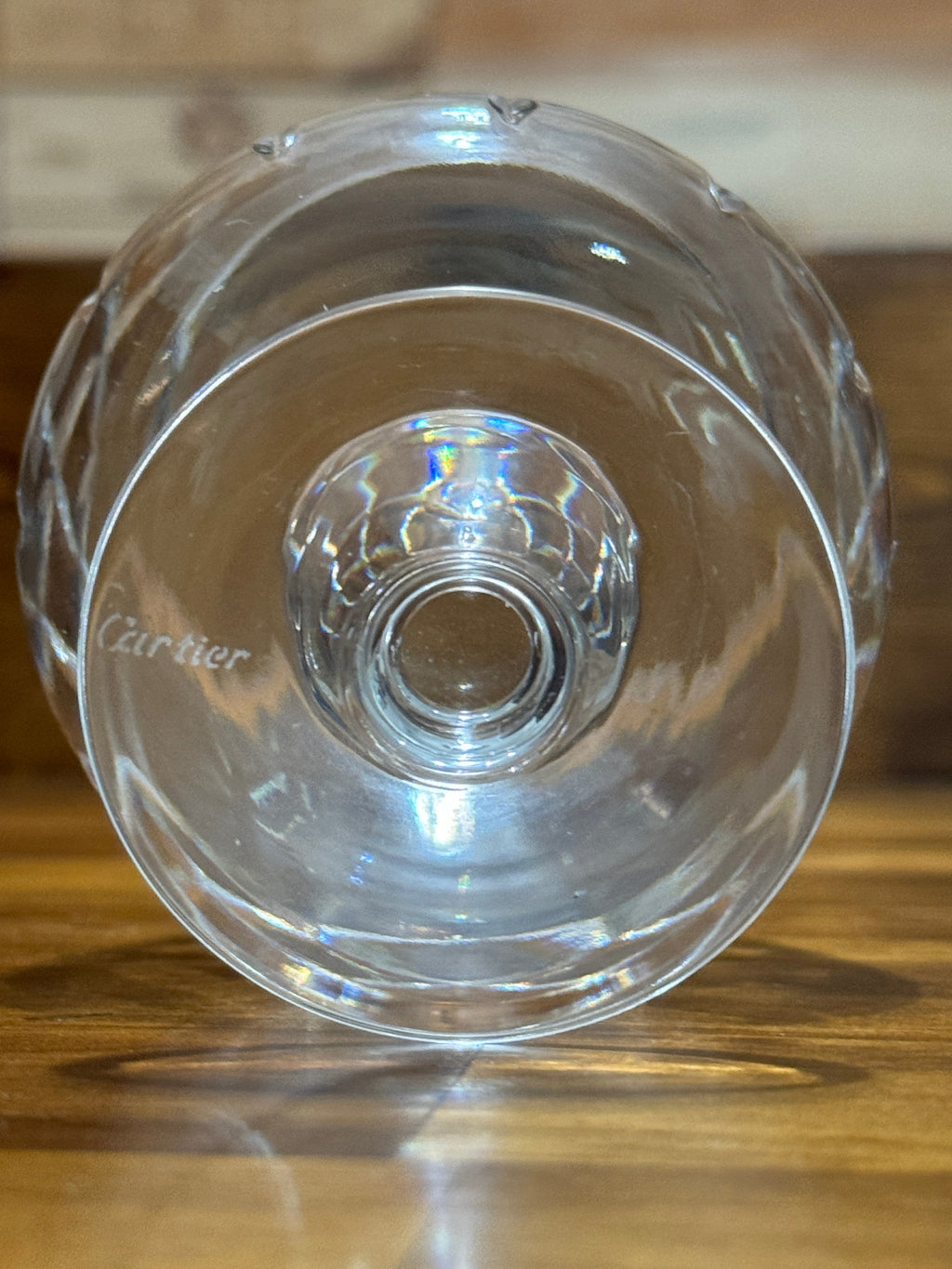 Vintage Cartier Tudor Crystal Decanter Set