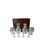 Vintage Cartier Tudor Crystal Decanter Set