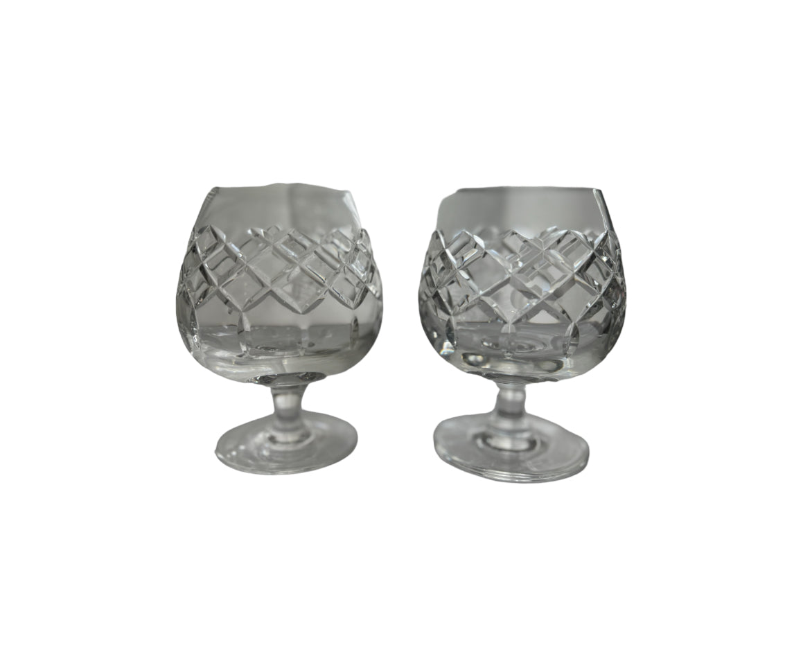 Vintage Cartier Tudor Crystal Decanter Set