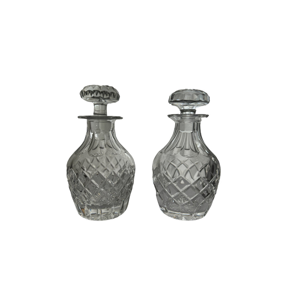 Vintage Cartier Tudor Crystal Decanter Set
