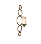 Global Views Progressive Ring Sconce - Silver Nickel Finish - Set of 2