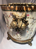 Vintage William Lowe 1895 Large Porcelain Planter