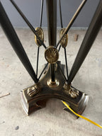 Vintage Lamp with Glass Bowl