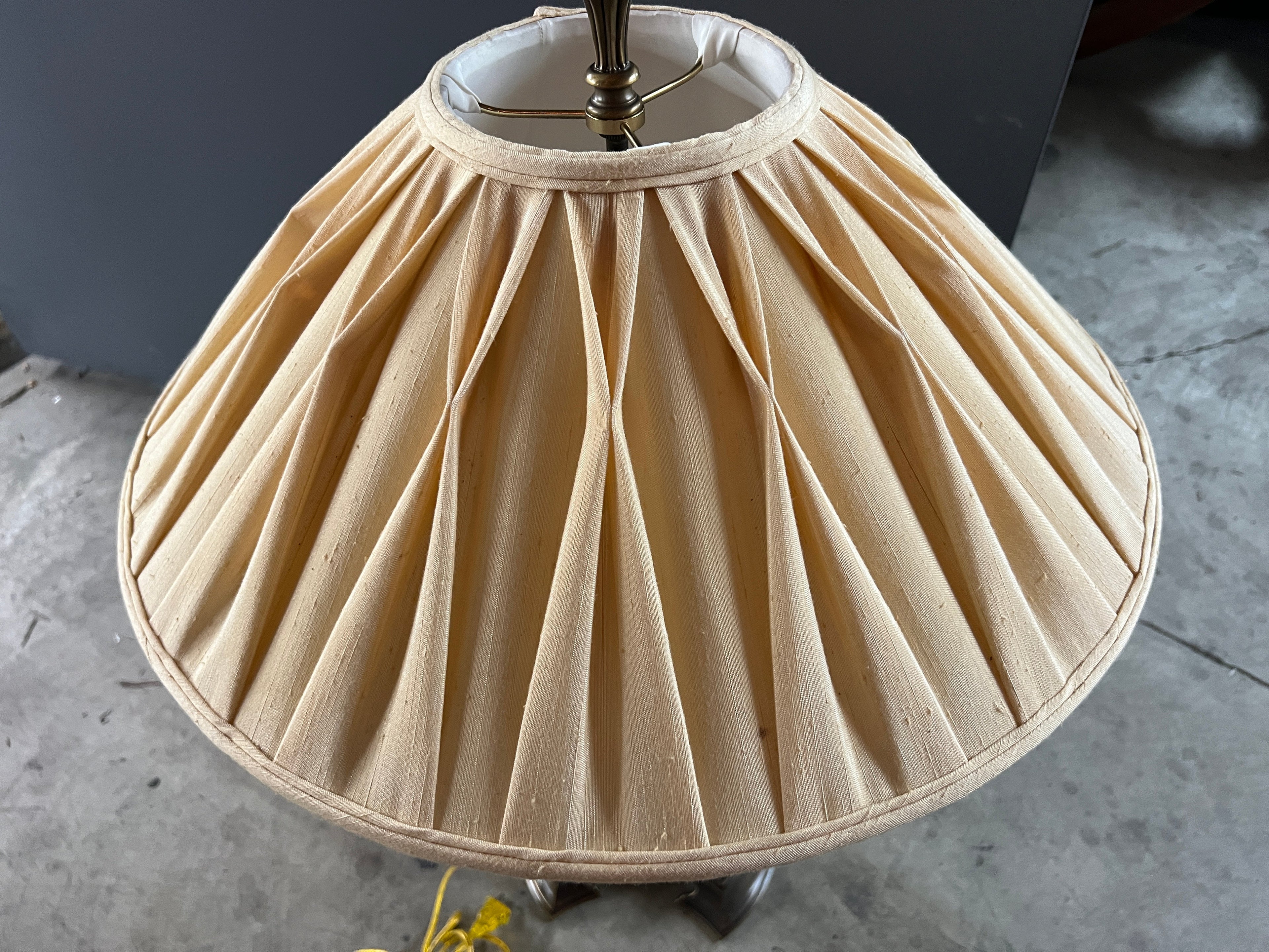 Vintage Lamp with Glass Bowl