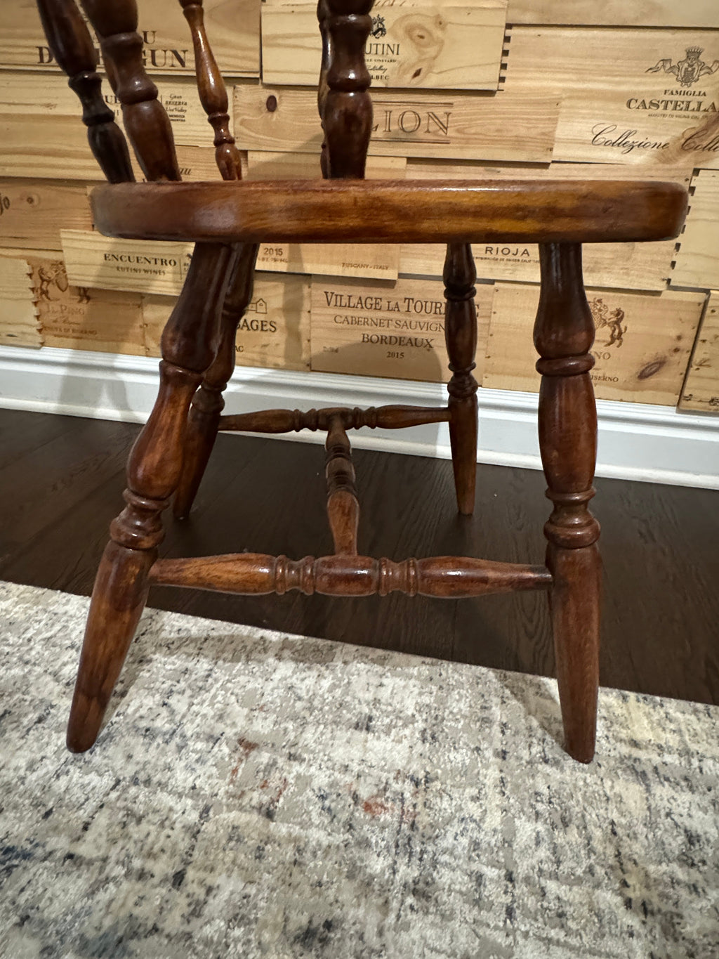 Mid Century Captain's Chair, Pub or Saloon Style Chair