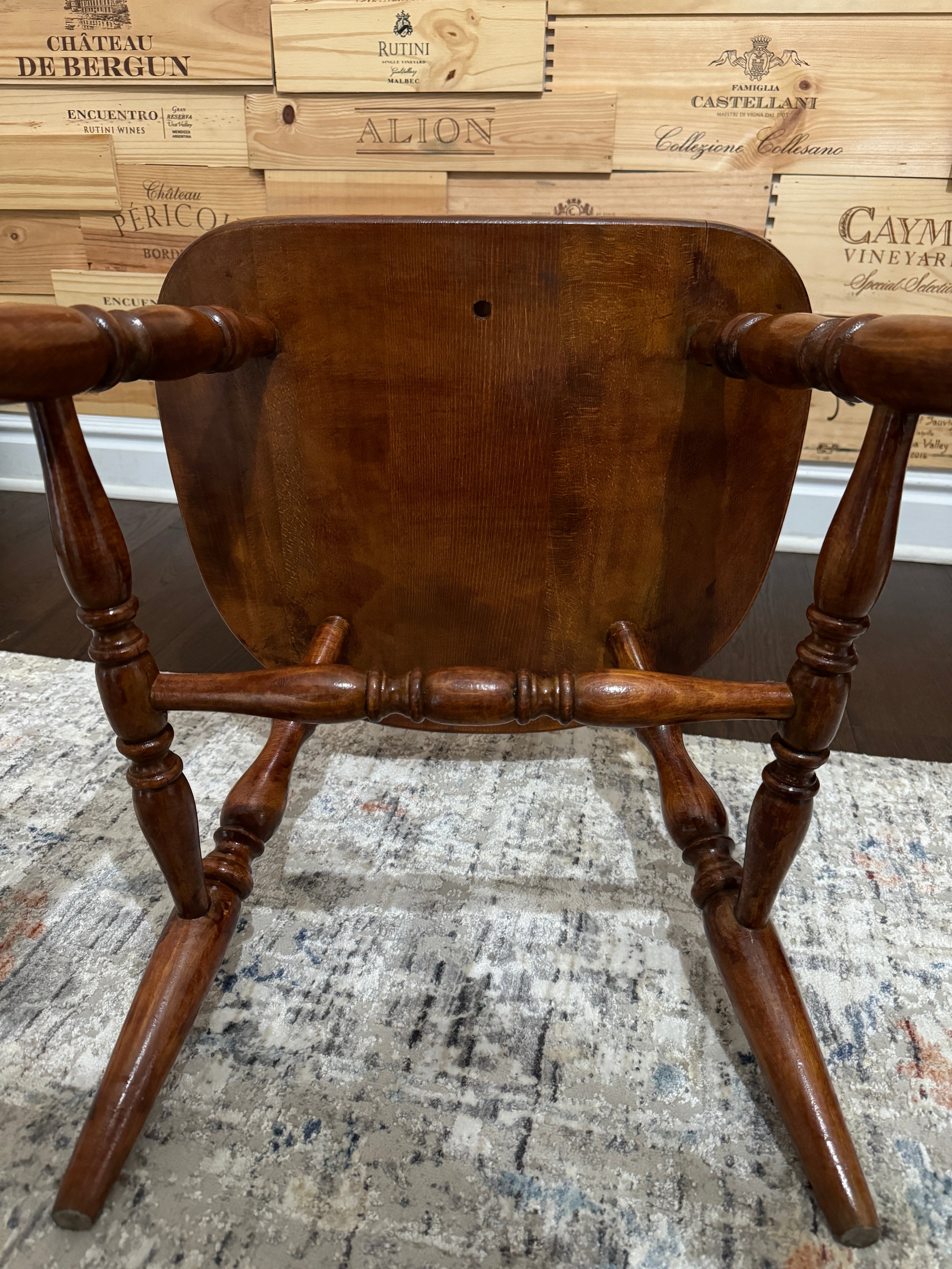 Mid Century Captain's Chair, Pub or Saloon Style Chair