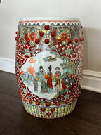 Vintage Chinese Ceramic Garden Stool