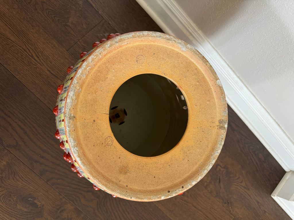 Vintage Chinese Ceramic Garden Stool