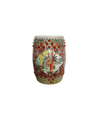 Vintage Chinese Ceramic Garden Stool