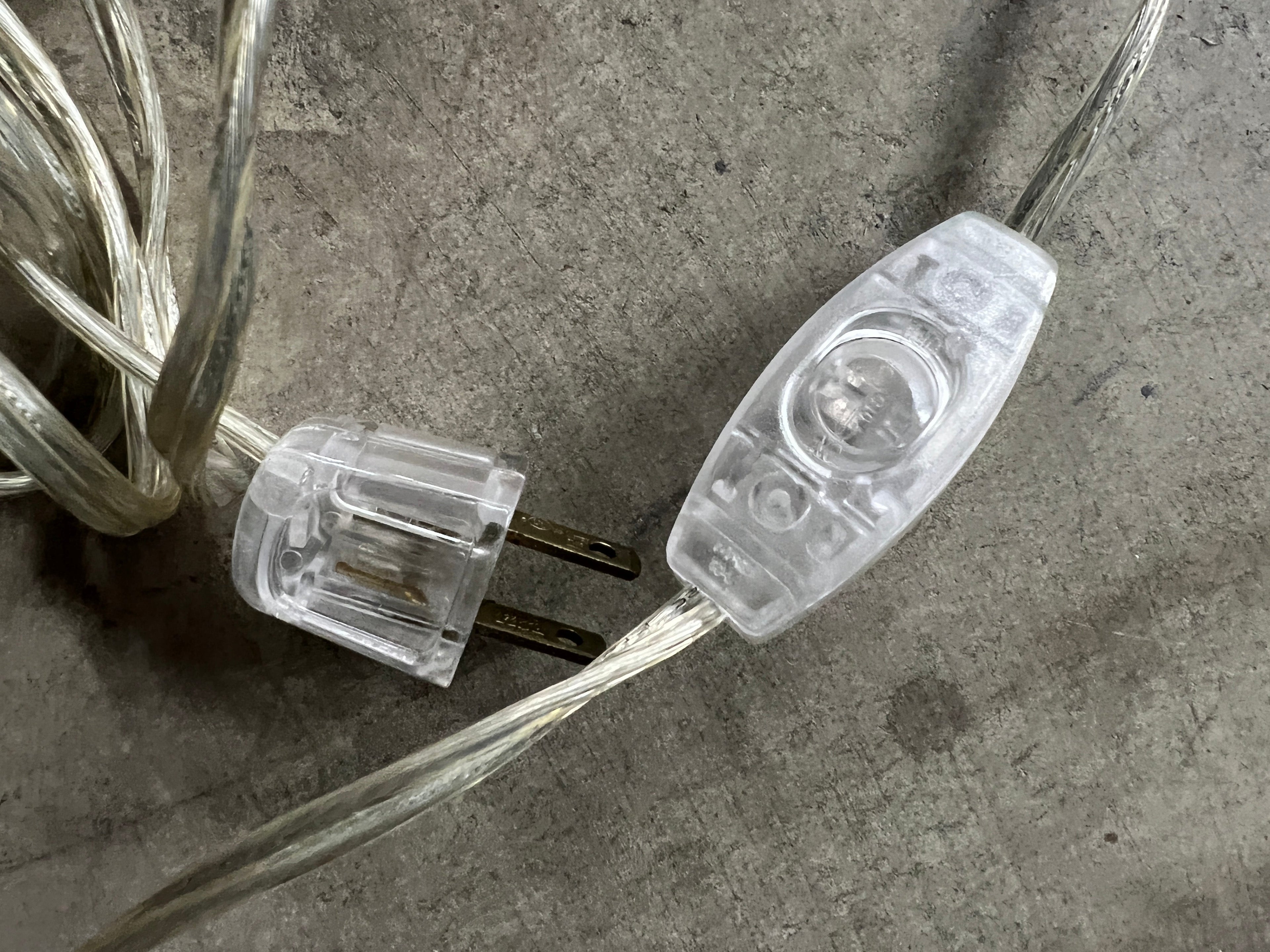 Antique Glass & Brass Table Lamp